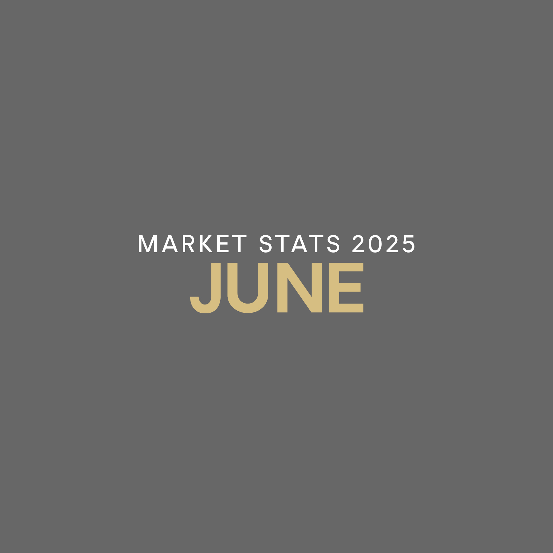 June Market Statistics in Calgary