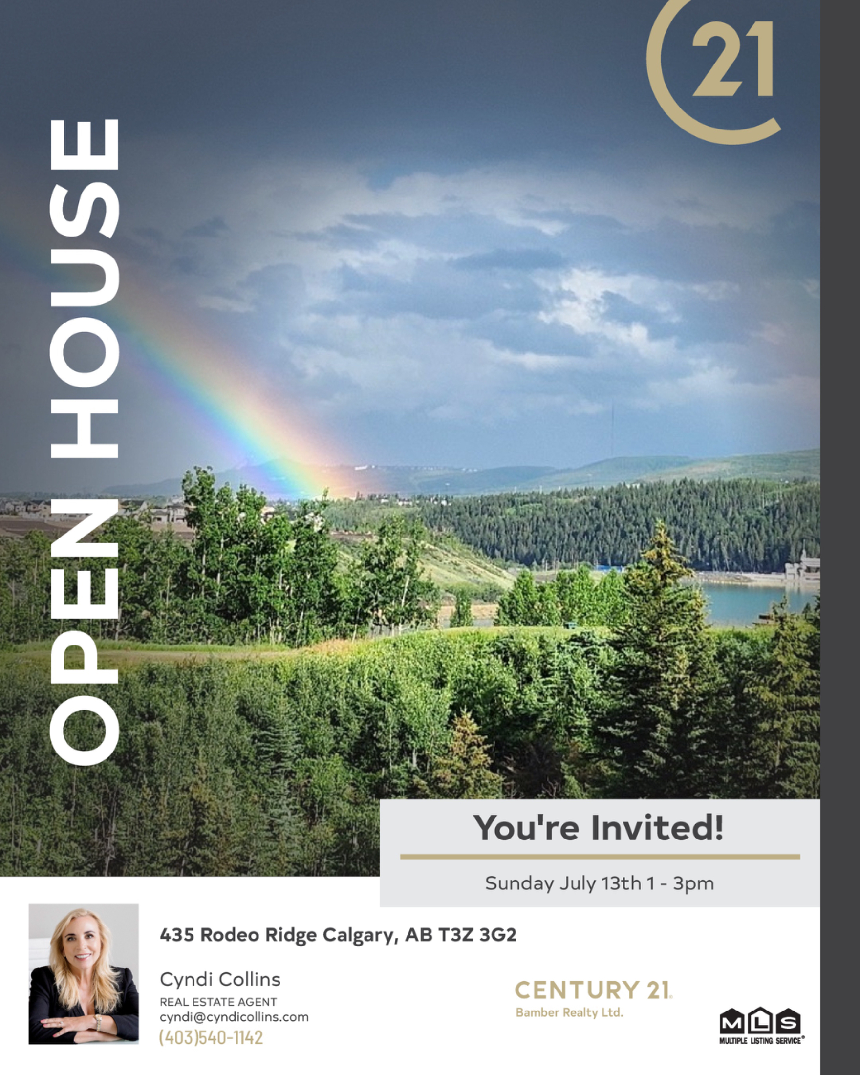 OPEN HOUSE Sunday July 13th 1-3pm at 435 Rodeo Ridge in Springbank Links