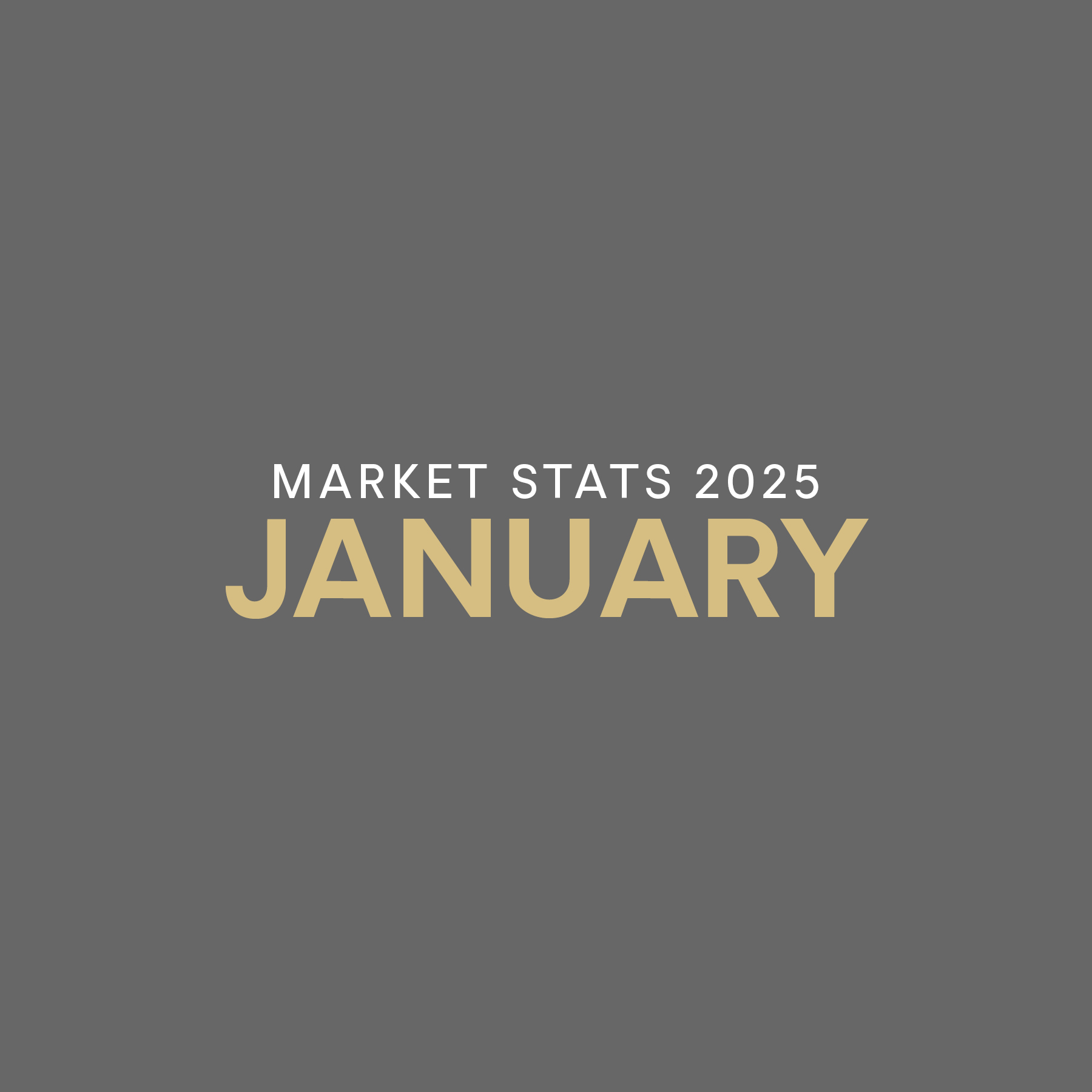 Supply levels improved in January 🎉